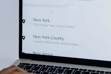 black and silver laptop computer