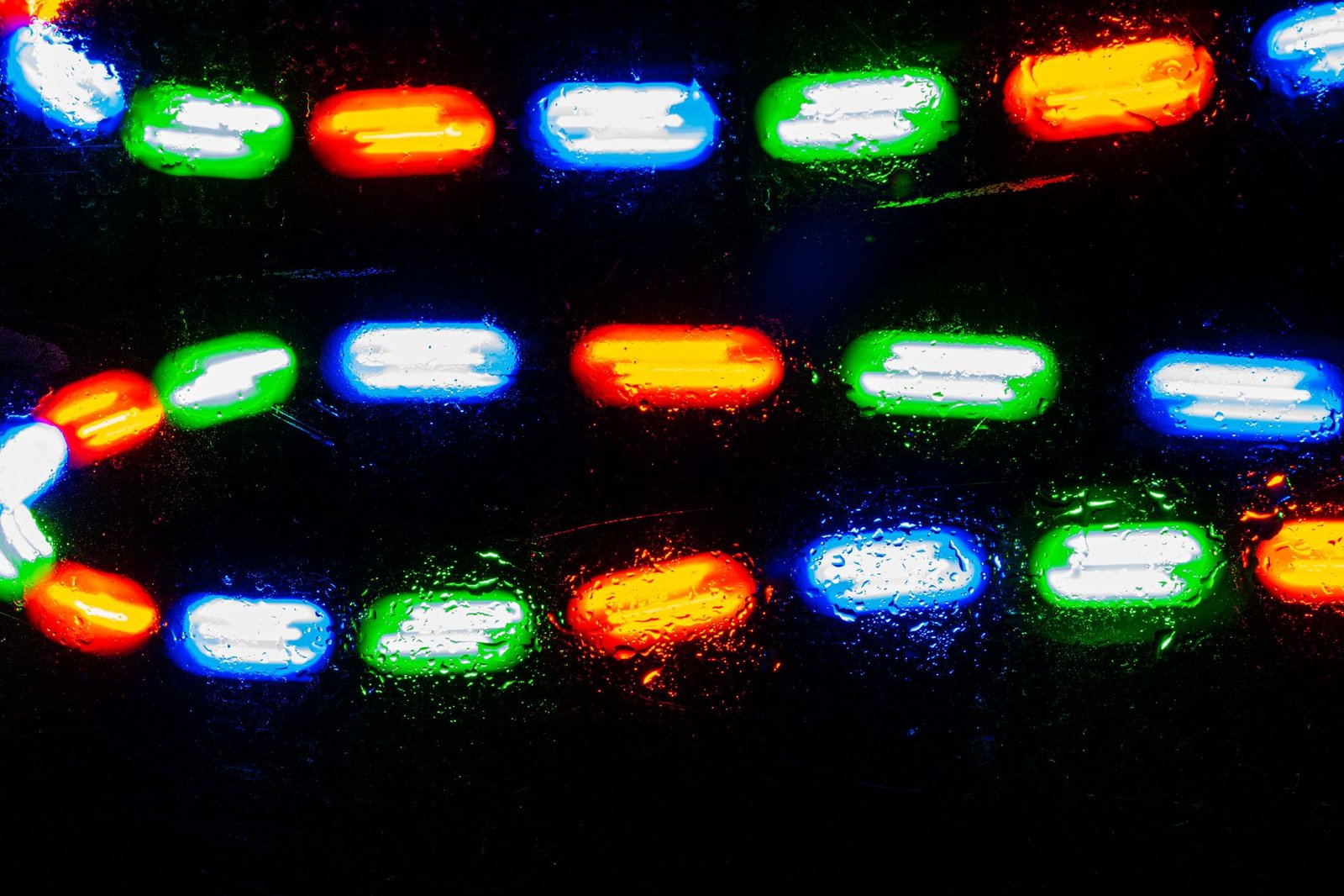 close up photo of colorful lights
